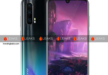 Очень похож на Huawei P30 и P30 Pro: опубликован рендер смартфона Honor 20 Pro