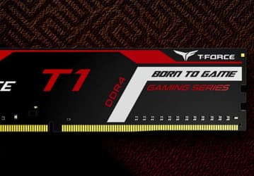 Модули памяти T-Force T1 украшены цветной печатью
