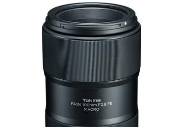 Представлен объектив Tokina FíRIN 100mm F2.8 FE Macro, названа цена и дата начала продаж