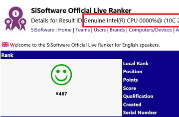 В базе данных SiSoftware замечен 10-ядерный процессор Intel Cascade Lake-X (платформа HEDT Glacier Falls)