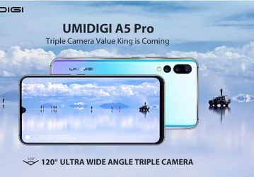 Тройная широкоугольная камера, 6 ГБ ОЗУ и большой аккумулятор. Umidigi A5 Pro получит флагманские характеристики при цене $150