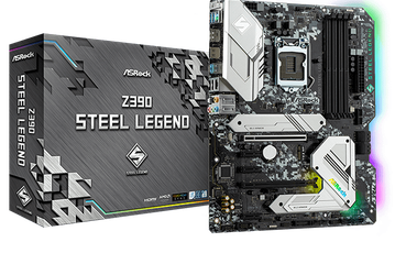Представлена системная плата ASRock Z390 Steel Legend