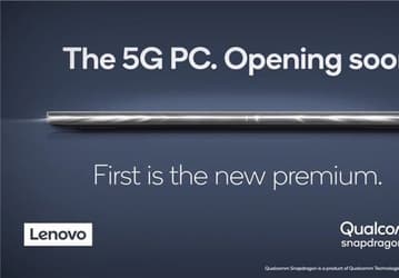 У Lenovo уже готов первый ноутбук на платформе Snapdragon 8cx и с модемом 5G