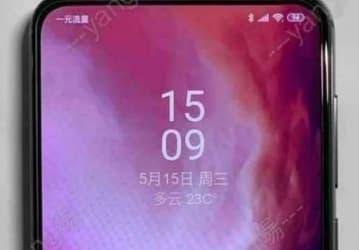 Живое фото Redmi K20 позволяет оценить реальную ширину рамок дисплея