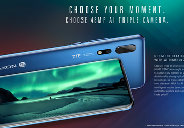 ZTE Axon 10 Pro получит 20-кратный гибридный зум при помощи обновления