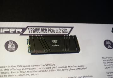 Компания Patriot показала твердотельные накопители Viper VPR100 и VPN100