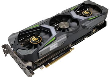 Manli GeForce RTX 2080 Ti Gallardo with customized LED Lights — когда длина названия полностью соответствует длине самой видеокарты