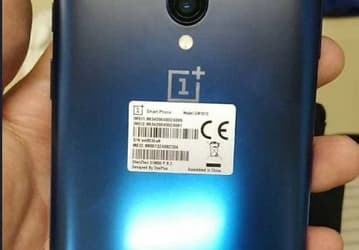 «Живые» фото смартфона OnePlus 7 Pro в новом цвете Nebula Blue перед анонсом