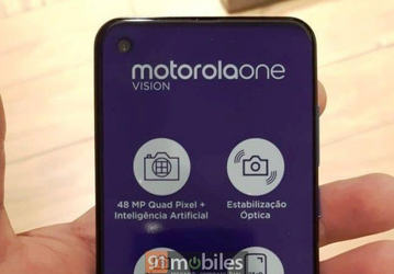 Motorola One Vision с дисплеем 21:9 красуется на первом фото, которое подтверждает его характеристики