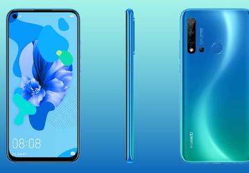 Huawei P20 Lite (2019) позирует на рендерах с врезанной фронтальной камерой и четырехмодульной основной