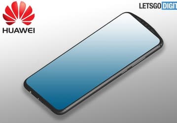 Свежий взгляд на проблему фронтальной камеры. Huawei готовит смартфон в новом дизайне