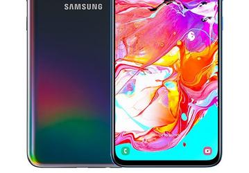 Первое обновление для Samsung Galaxy A70 улучшило камеру и работу дактилоскопического датчика