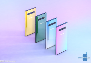 Радужные планы. Раскрыты варианты расцветки планшетофона Samsung Galaxy Note10