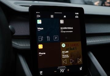 Видео дня: работа ОС Android Automotive в электромобиле Polestar 2