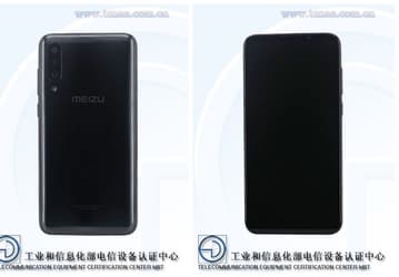 Смартфон Meizu 16Xs с тройной камерой позирует на живых фото