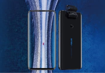 Система защиты камеры Asus ZenFone 6 в действии