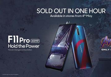 Супергеройский Oppo F11 Pro Marvel's Avengers Limited Edition раскупили за час