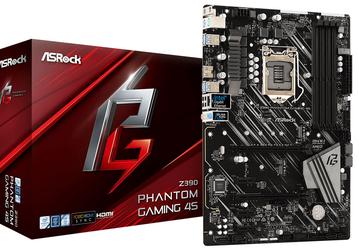 Представлена системная плата ASRock Z390 Phantom Gaming 4S