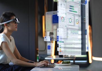 Недорогие очки смешанной реальности Rokid Vision можно подключать к смартфону и ноутбуку