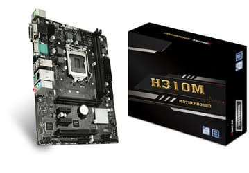 Системная плата Biostar H310MHG поддерживает процессоры с TDP до 95 Вт