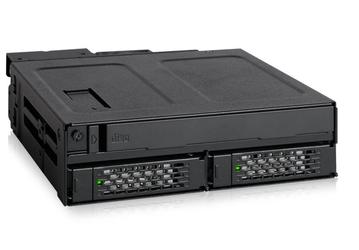 Icy Dock ToughArmor MB602SPO-B позволяет установить в отсек для оптического привода не только его, но и два накопителя типоразмера 2,5 дюйма
