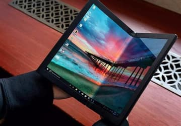 Lenovo уже четыре года работает над ноутбуком с гибким экраном