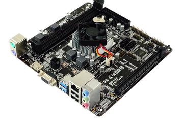 На системной плате Biostar A68N-5600E установлен гибридный процессор AMD PRO A4-3350B 