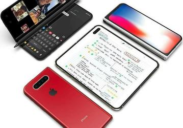 Рендеры демонстрируют возможный дизайн складного смартфона iPhone X Fold