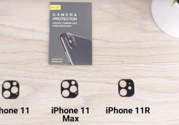 Защитные стекла камер подтверждают количество датчиков в смартфонах iPhone 11, iPhone 11 Max и iPhone 11R