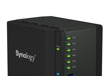 Производитель называет хранилище с сетевым подключением Synology DiskStation DS419slim «персональным облаком на ладони»