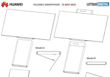 Huawei готовит еще один смартфон с гибким экраном — механизм трансформации подсмотрен у Xiaomi