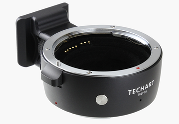 Переходник Techart TCS-04 позволяет использовать объективы Canon EF с камерами Sony E с сохранением автоматической фокусировки