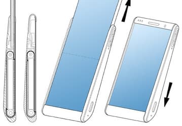 Samsung делает смартфон с раздвижным экраном