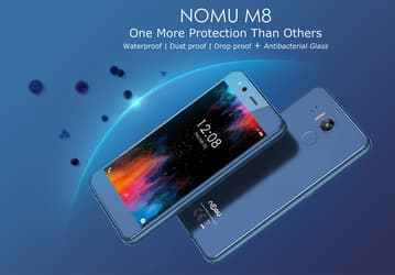 Nomu M8 — стильный защищенный смартфон, покрытый... стеклом