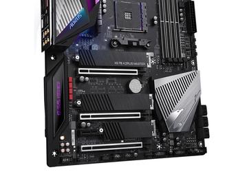 Системная плата Gigabyte X570 Aorus Master подойдет даже для самых мощных процессоров серии AMD Ryzen 3000