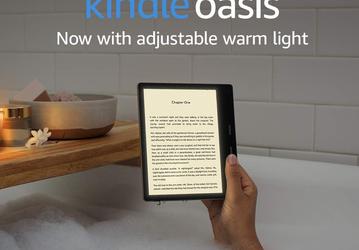 Представлена электронная книга Amazon Kindle Oasis нового поколения – теперь с регулировкой цветовой температуры экрана