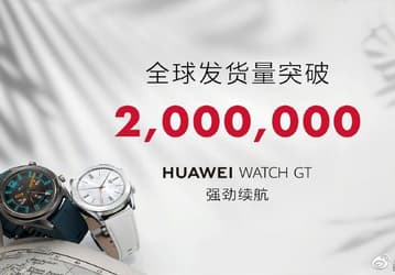 Умные часы Huawei Watch GT продолжают удивлять продажами