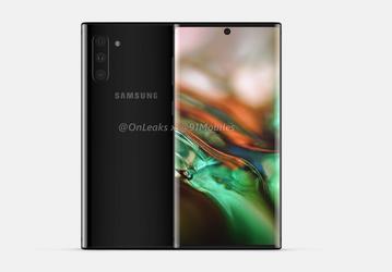 Утечка дня: планшетофон Samsung Galaxy Note10 показали во всей красе на видео и качественных рендерах