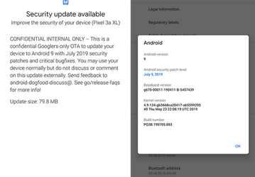 Google по ошибке выпустила июльское обновление системы безопасности Android 