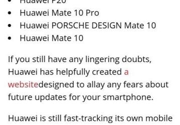 Перечень смартфонов Huawei на приоритетное получение Android 10 расширен до 16 моделей, Mate 10 теперь тоже в списке