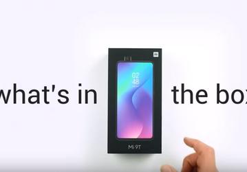 Официальная распаковка Xiaomi Mi 9T
