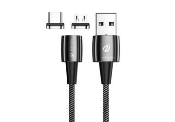 Xiaomi представила кабель Wsken X1 Pro со съемными магнитными разъемами MicroUSB и USB-C