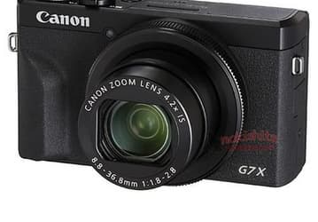 Появились изображения и некоторые технические данные камеры Canon PowerShot G7 X Mark III