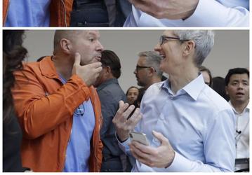 Новый iPhone в руках Тима Кука оказался подделкой