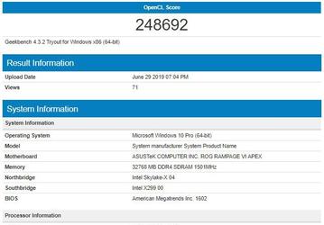 Nvidia GeForce RTX 2060 Super обходит GeForce RTX 2070 по производительности в тесте OpenCL