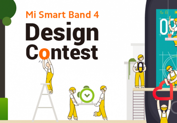10% участников конкурса по созданию тем для Xiaomi Mi Band 4 получат новые браслеты в подарок