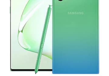 Samsung Galaxy Note10 предстал на официальных изображениях в двух новых цветах