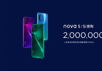 2 млн за месяц. Huawei продолжает выпускать очень успешные смартфоны