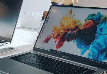 Фотогалерея дня: живые снимки ноутбука Honor MagicBook Pro со всех сторон