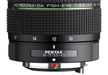 Представлен объектив HD Pentax-DA Fisheye 10-17mm f/3.5-4.5 ED